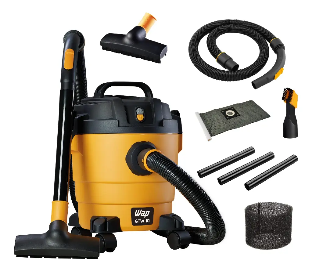 Aspirador de Pó e Água WAP GTW 10 1400W de Potência