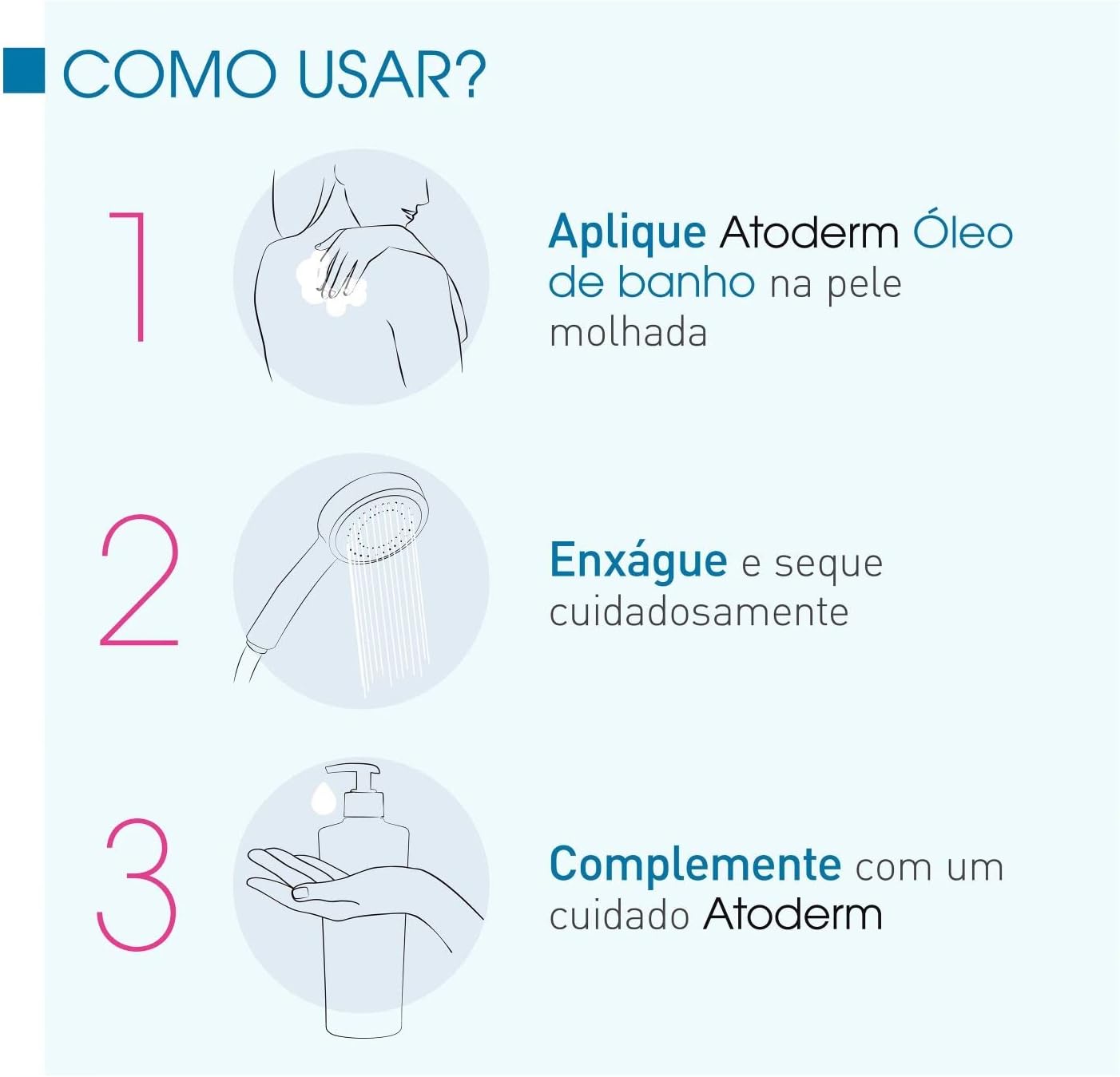 Bioderma Atoderm Óleo De Banho - Higiene Hidratante Diária 1 Litro — foto 5