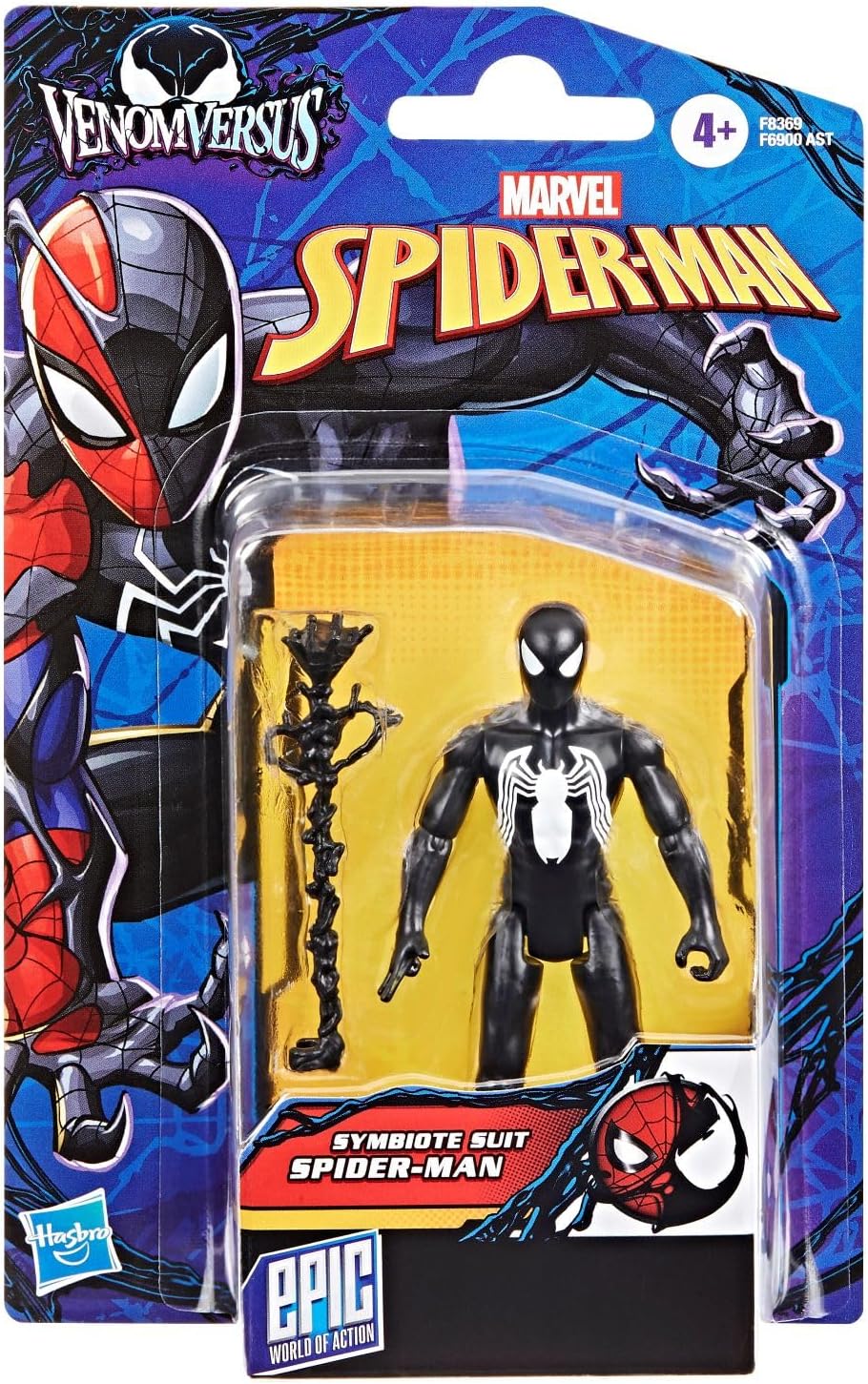 Boneco Homem-Aranha Traje Preto Figura Articulada 10 cm — foto 2