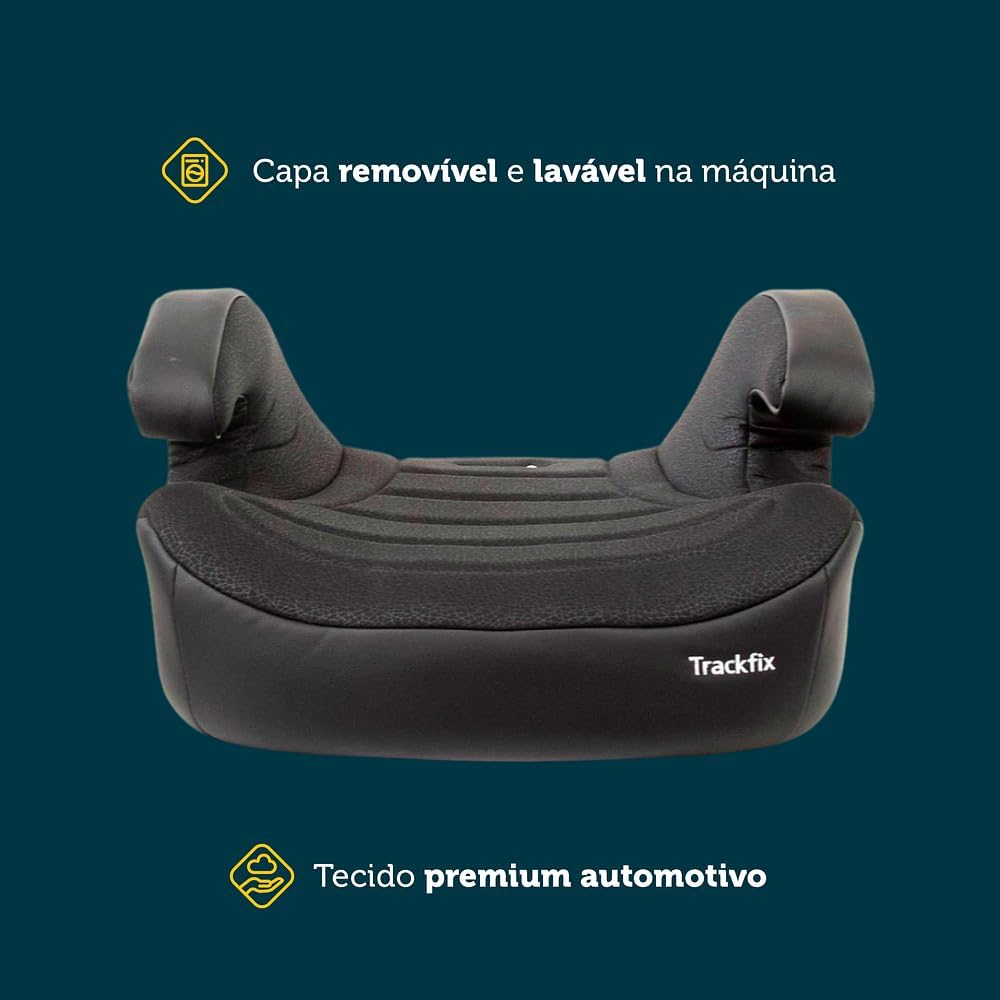 Booster Safety 1st, Trackfix, com Isofix, Black — foto 5