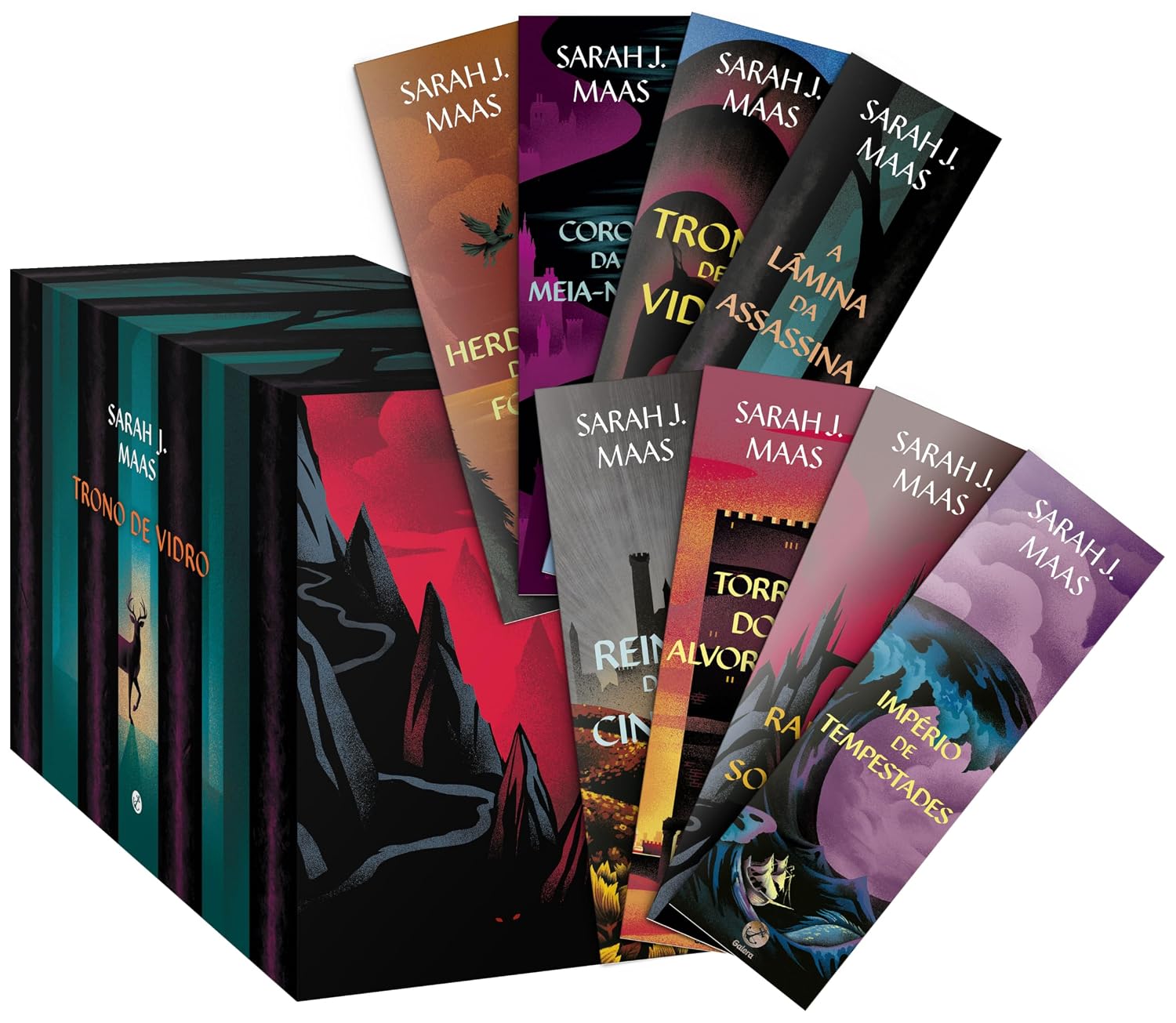 Box Trono de Vidro - Sarah J. Maas (Galera)