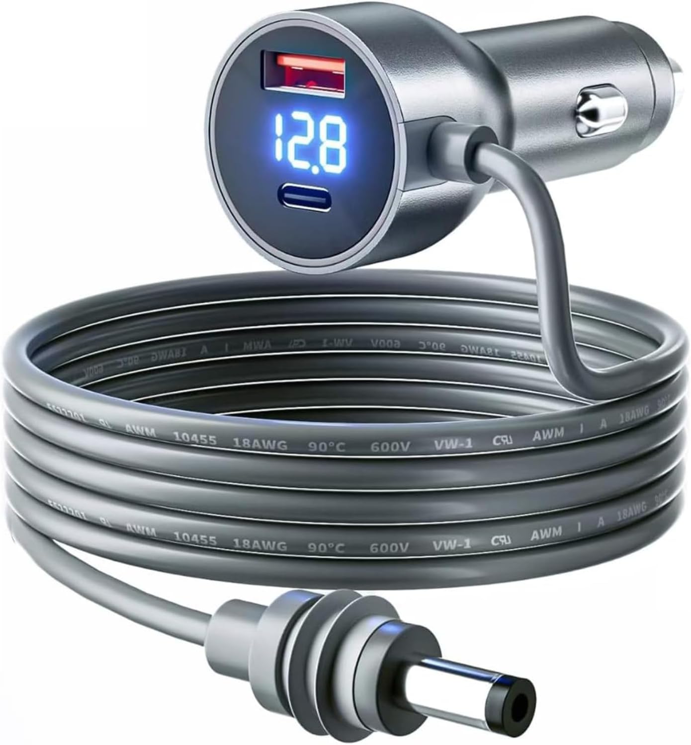 Cabo Veicular Starlink Mini Carro 12v/24v De Carregamento 3 em 1 DC 100W 2 metros Vedação Original Alimentacao Energia Para Ligar No Isqueiro Carregar Pino P4 Caminhão Carro Motorhomes Barco