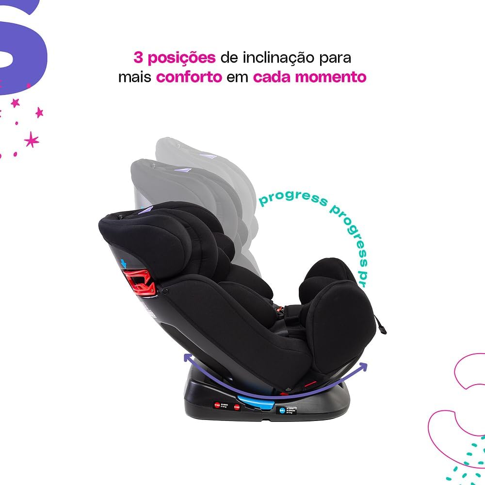 Cadeirinha para Auto até 36kg com 2 Posições de Inclinação — foto 3