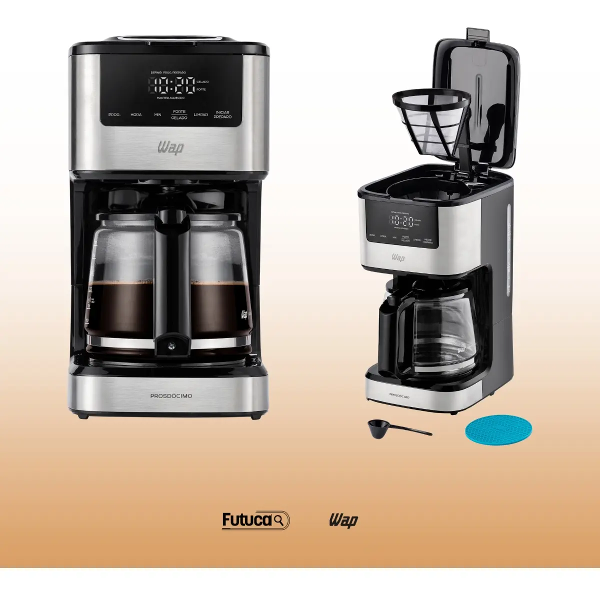 Cafeteira Inteligente Elétrica Automática Digital Wap Aroma — foto 3