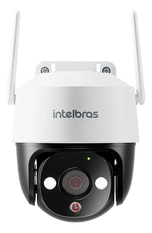 Câmera Inteligente Im7 + 3mp De Resolução Branca Intelbras - Bivolt 110V/220V