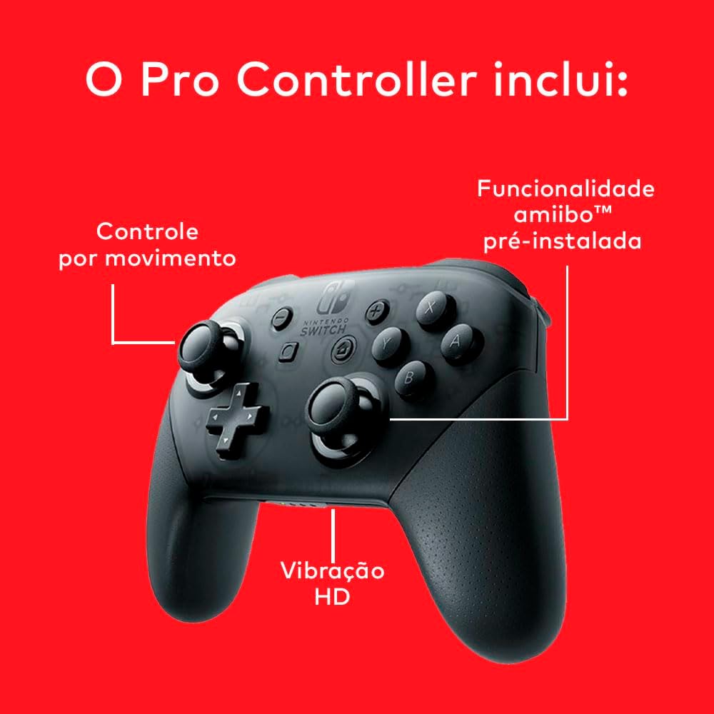 Controle Pro Nintendo Switch — foto 2