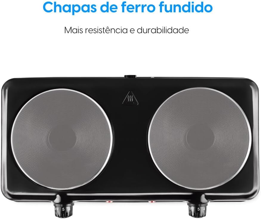 Cooktop Elétrico Portátil e Compacto 220V — foto 5