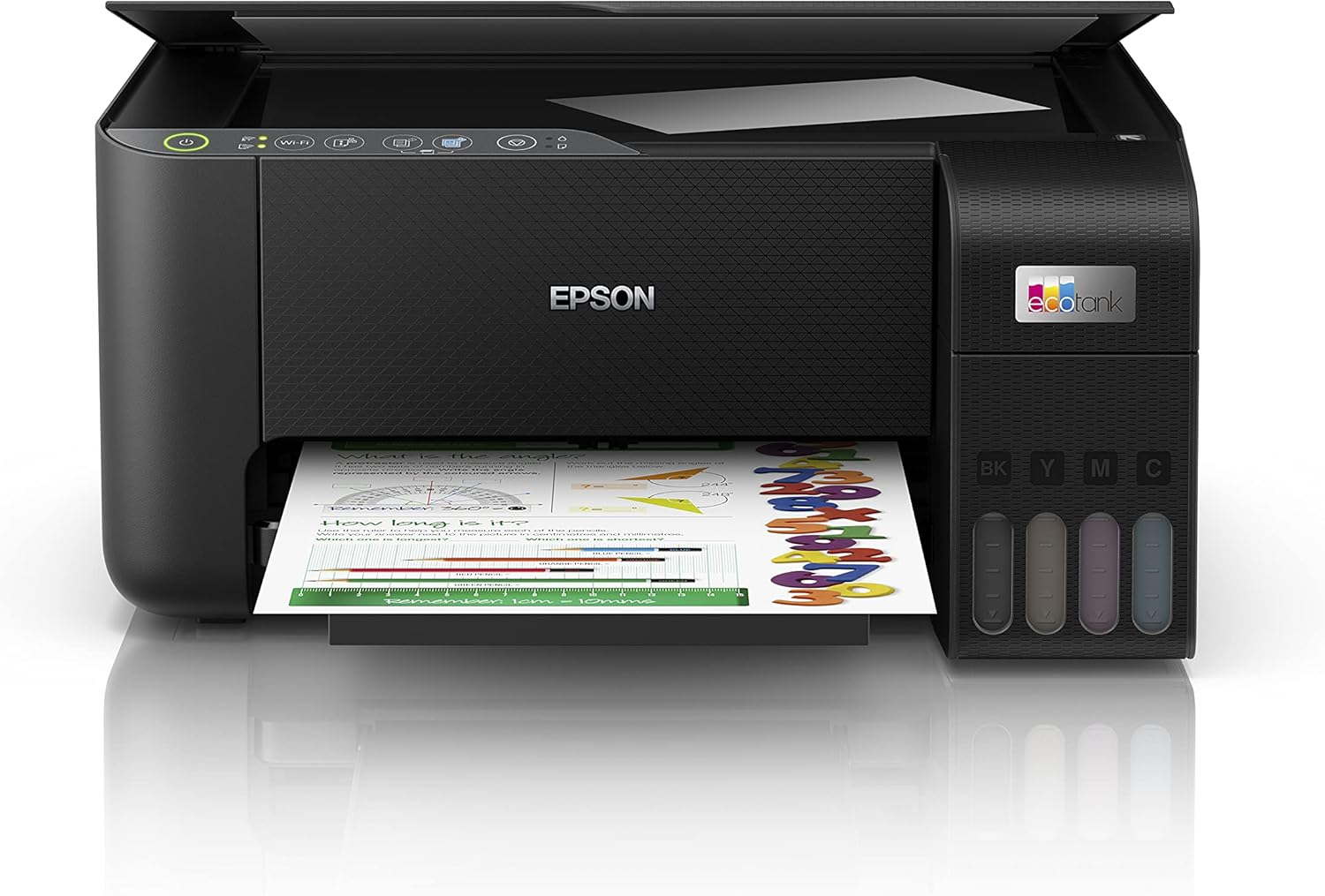 EPSON Multifuncional EcoTank L3250 - Tanque de Tinta Colorida, Wi-Fi Direct, USB, Bivolt,Preto.