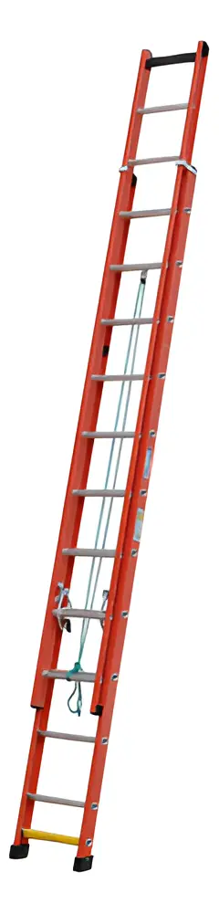 Escada Extensível WBertolo MOD-BR Reta 19 Degraus 6m Alumínio