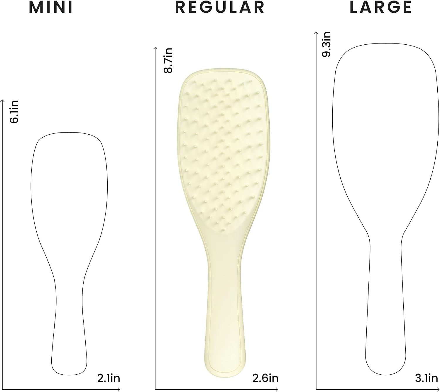 Escova Tangle Teezer The Ultimate Detangler Extra Gentle Amarelo — foto 7