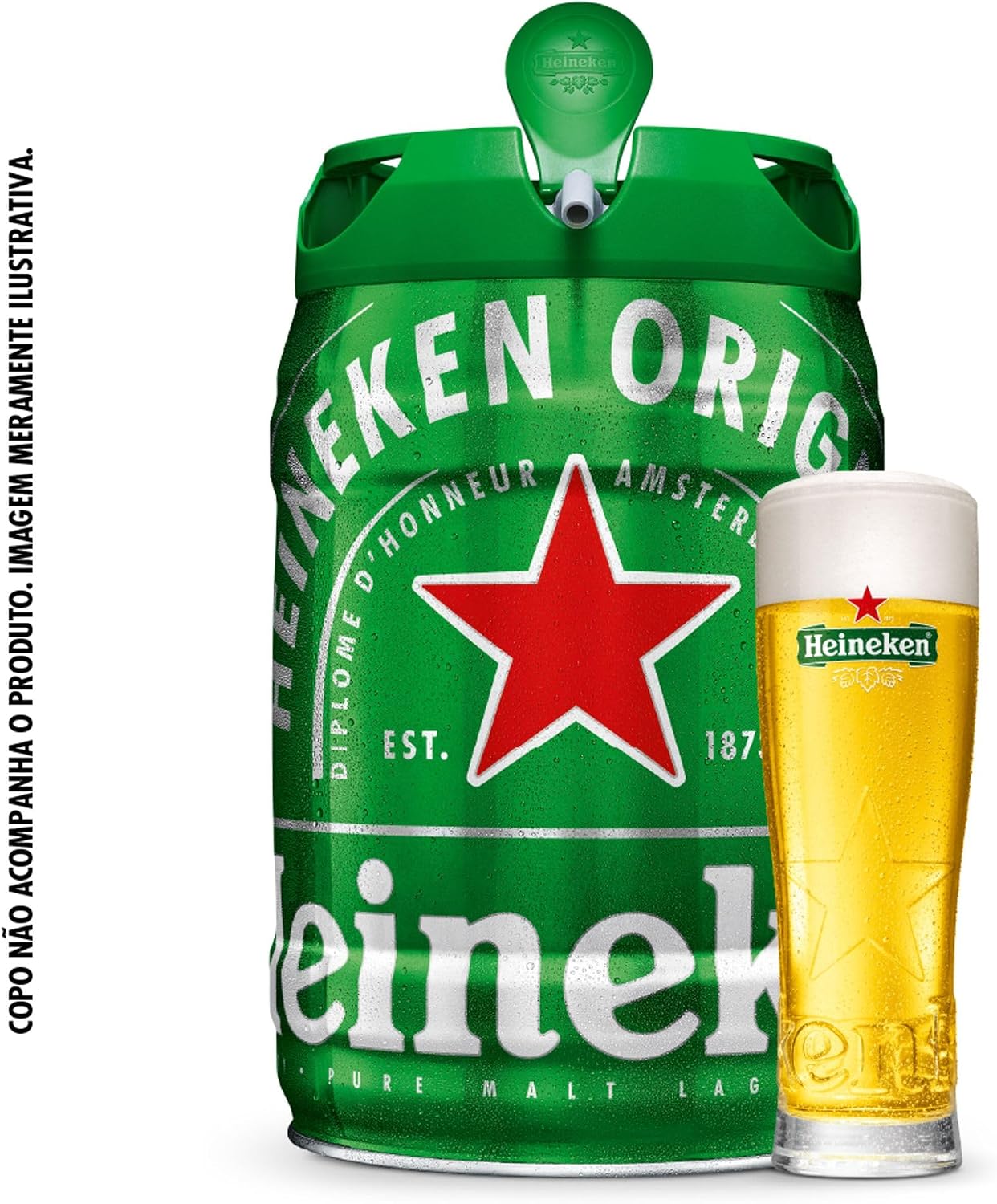 Heineken Cerveja Barril 5L — foto 3