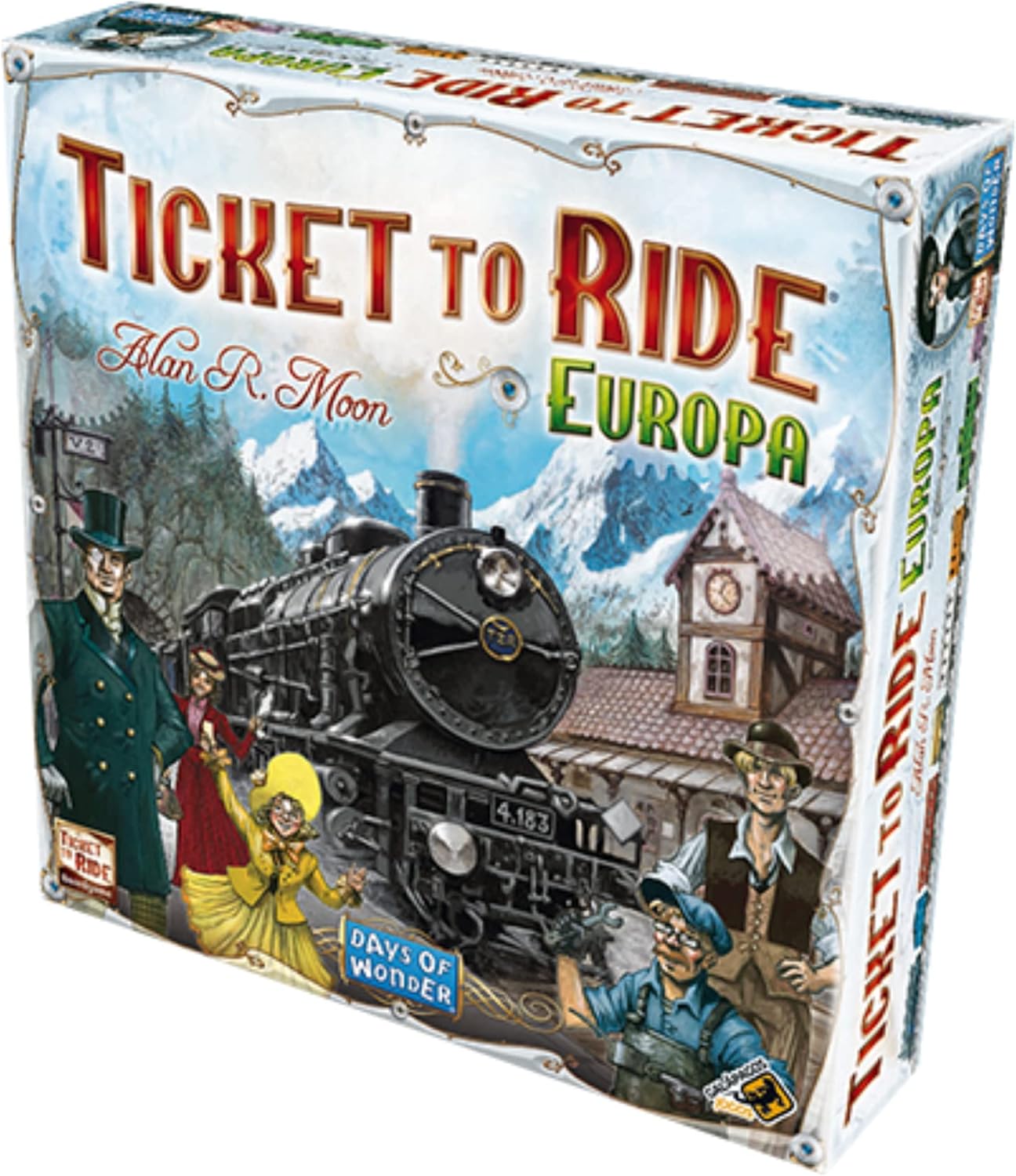 Jogo de Tabuleiro Ticket to Ride Europa
