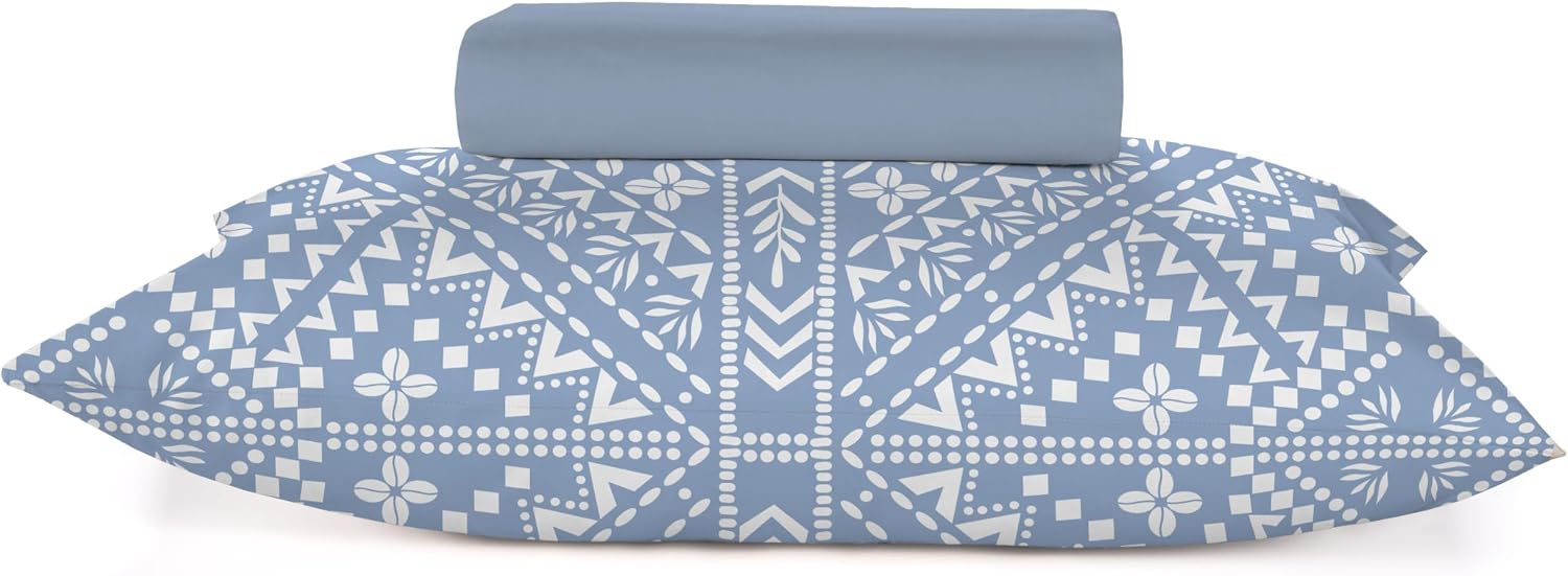 Jogo Roupa de Cama Solteiro Simples, 100% Algodão 150 fios Teka Diamante