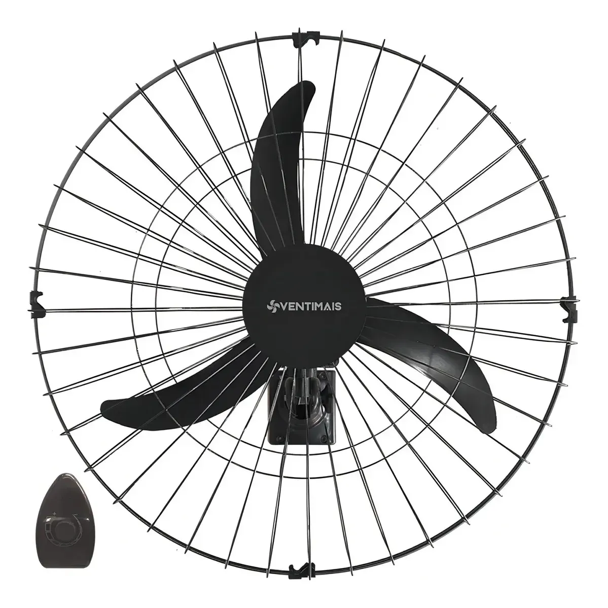 Kit 2 Ventiladores Parede 60cm 200w Bivolt