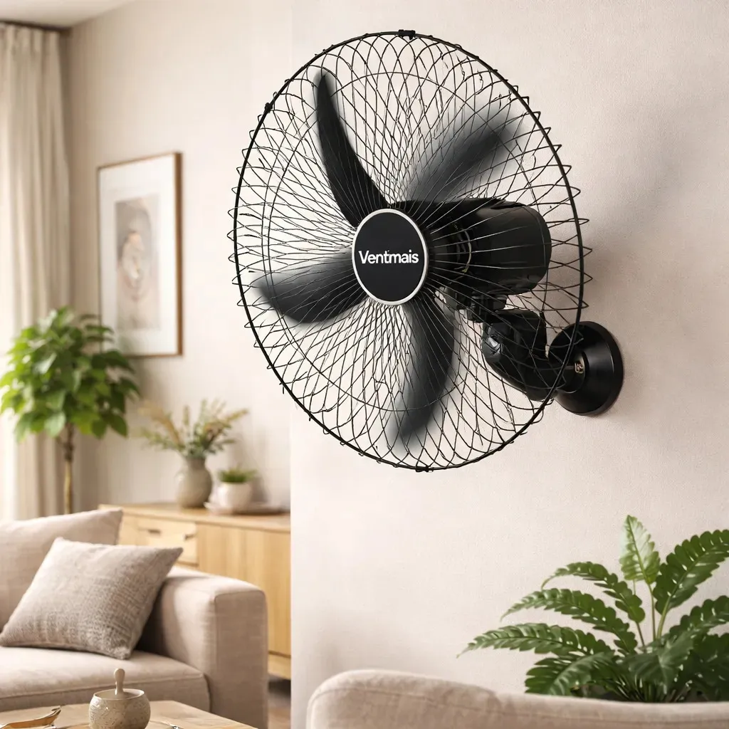 Kit 2 Ventiladores Parede 60cm 200w Bivolt — foto 4