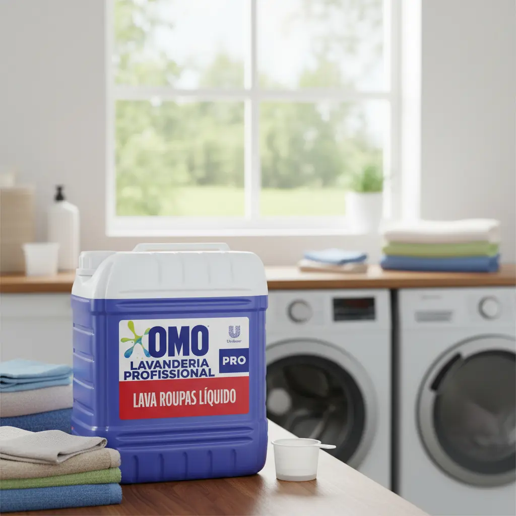 Lava Roupas Omo Sabão Liquido Lavagem Perfeita 7 Litros — foto 4