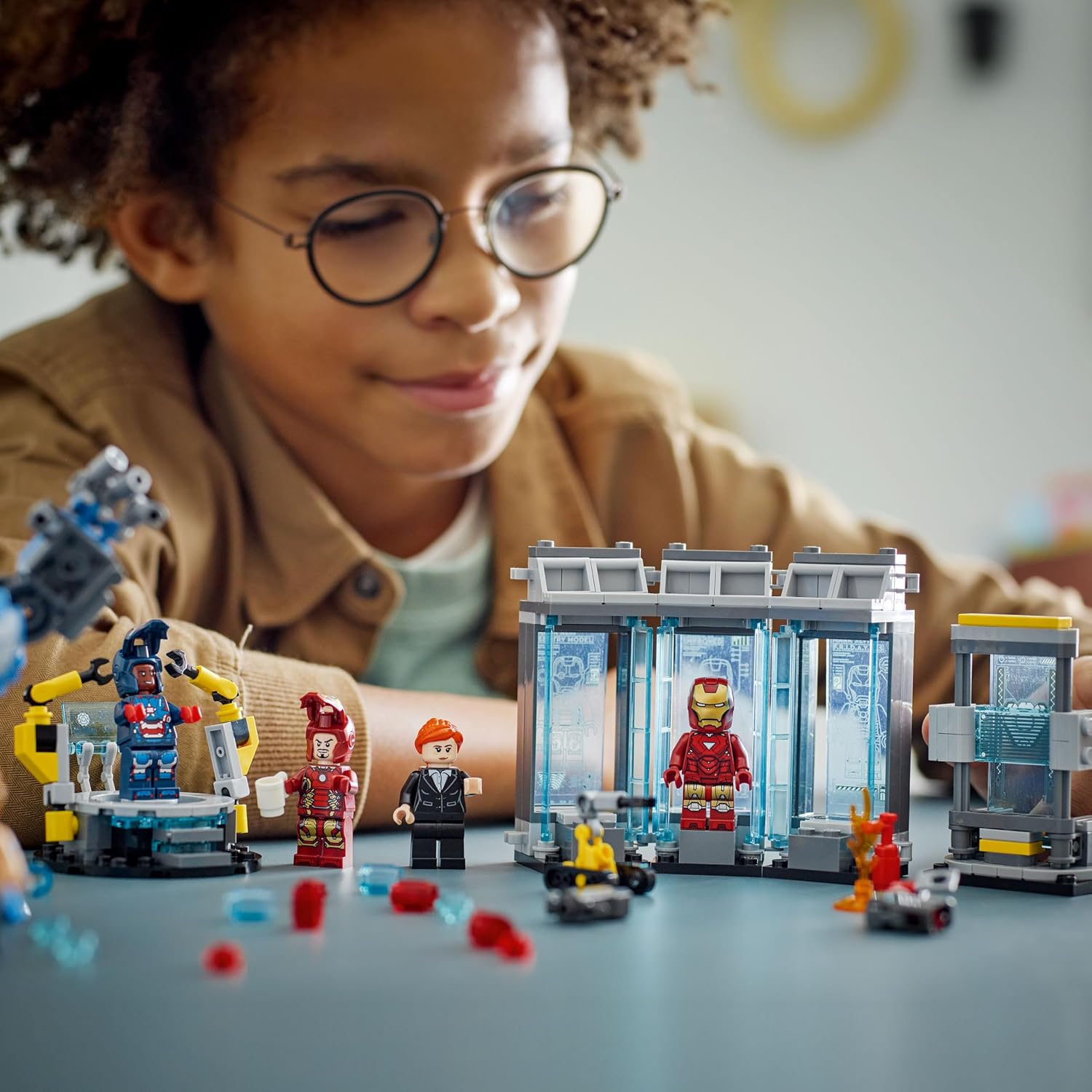 LEGO Marvel Laboratório do Homem de Ferro: Salão de Armaduras — foto 5