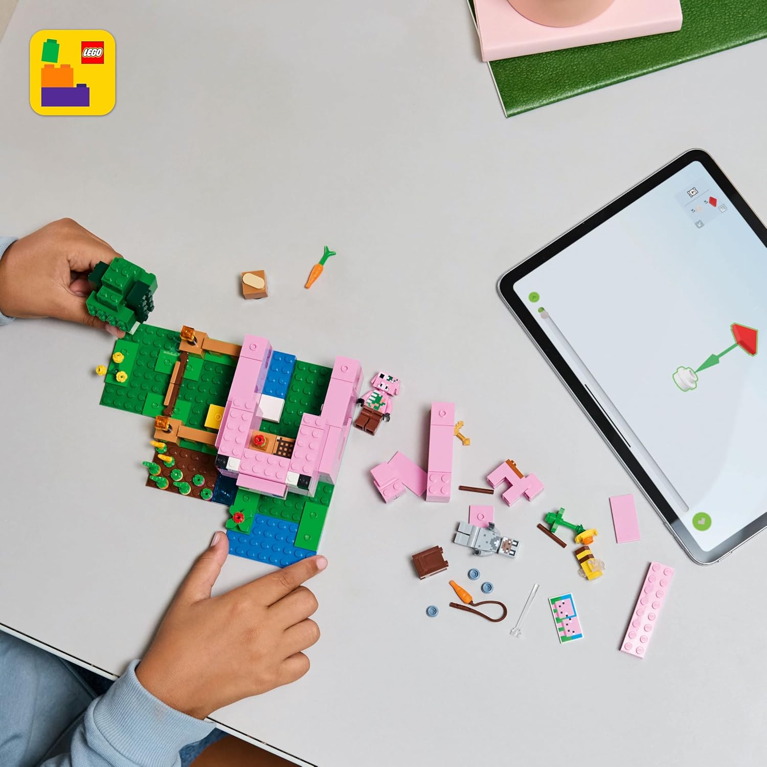 LEGO Minecraft A Casa do Porco Bebê — foto 7