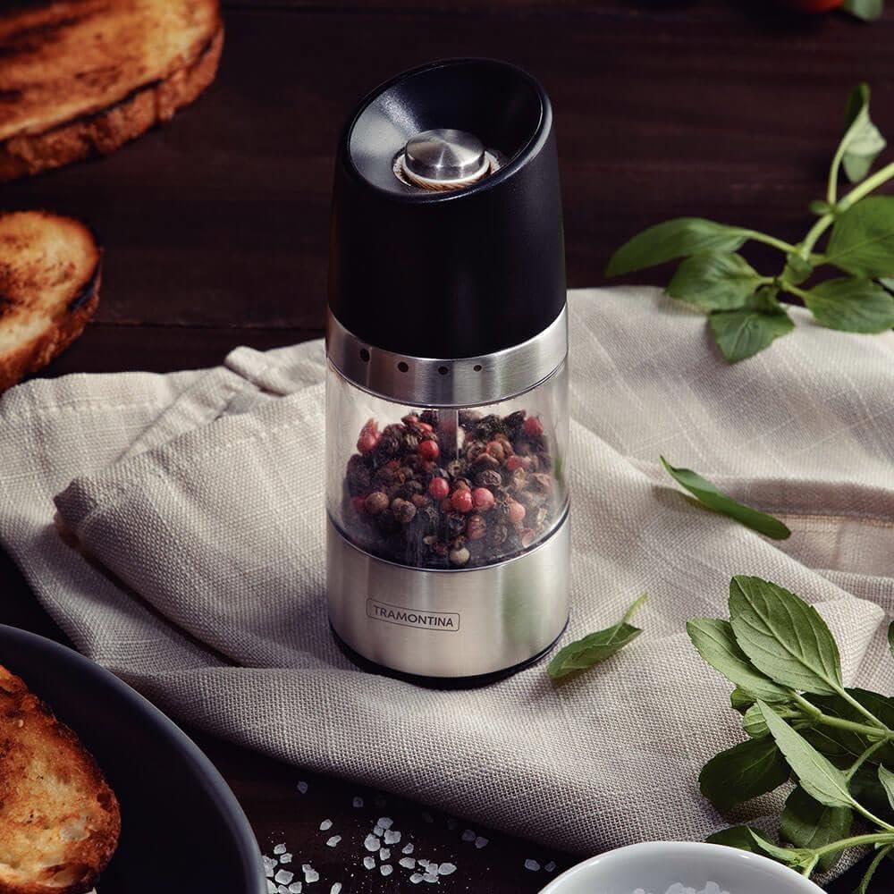 Moedor Aco Inox e Acrilico Realce Tramontina — foto 2