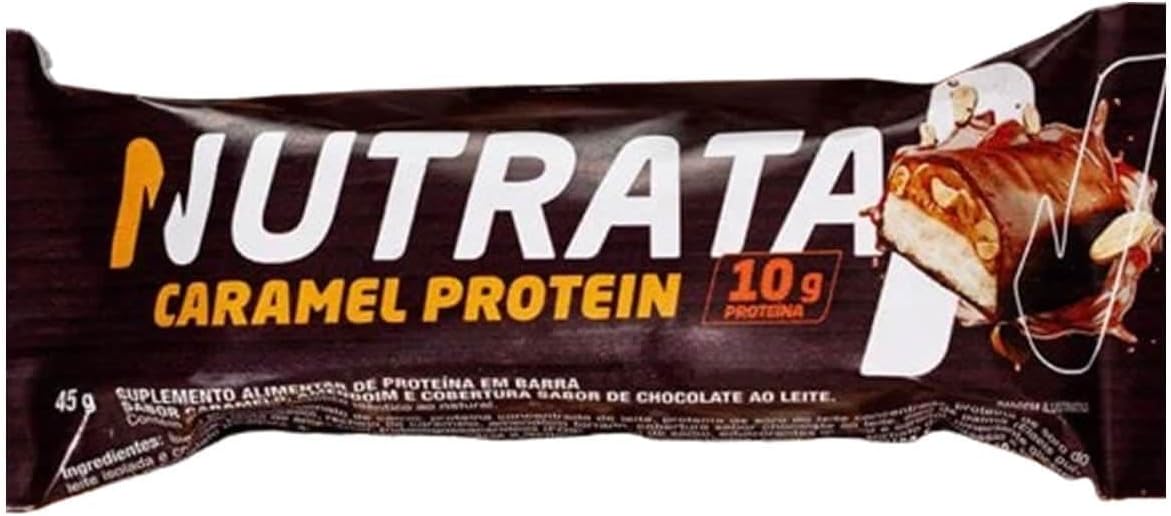 Nutrata Caramel Protein Display (12 unid. 45g), Caramel — foto 2