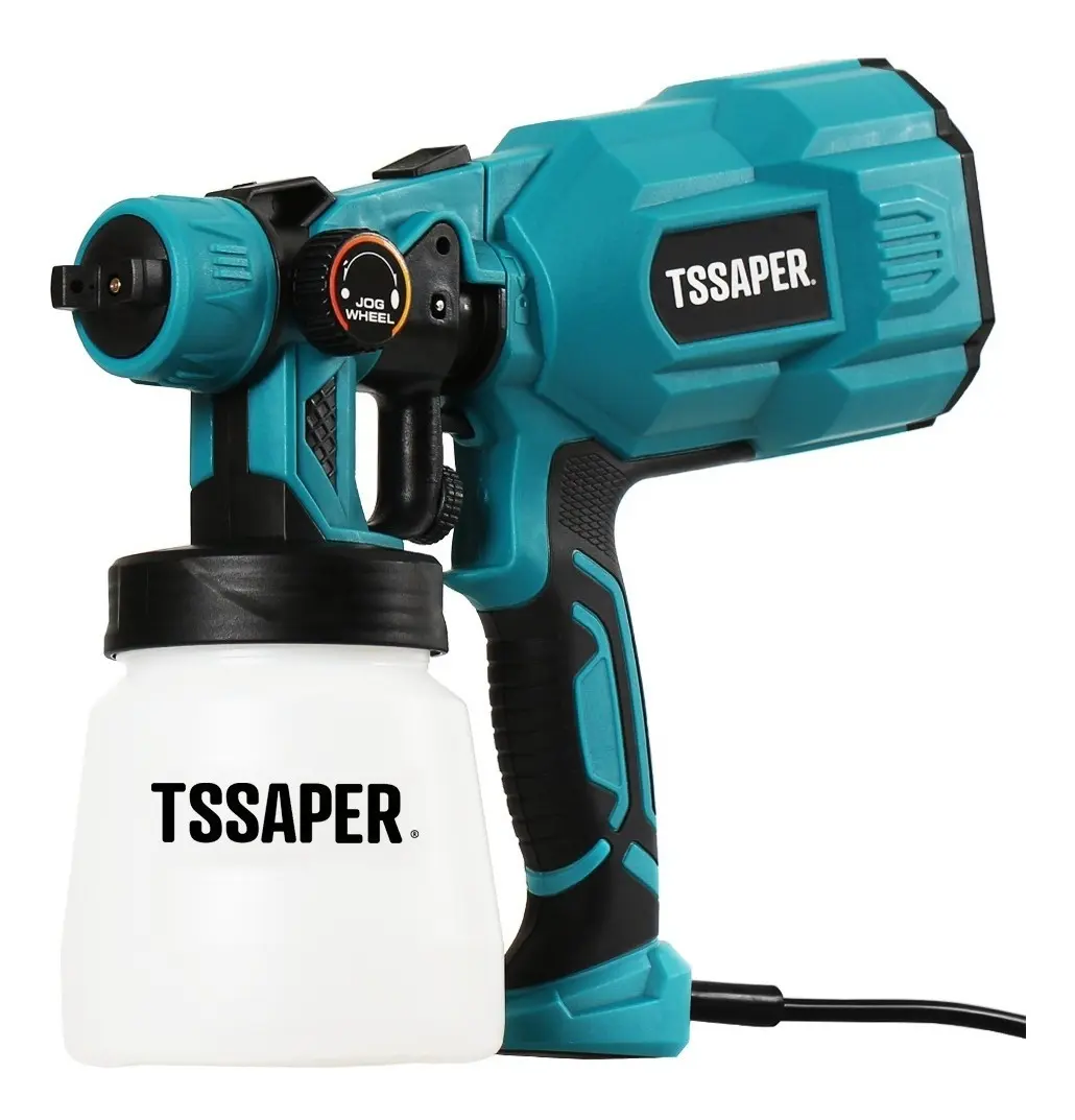 Pistola de pulverização elétrica para pintura hvlp Tssaper TP550 do 800mL