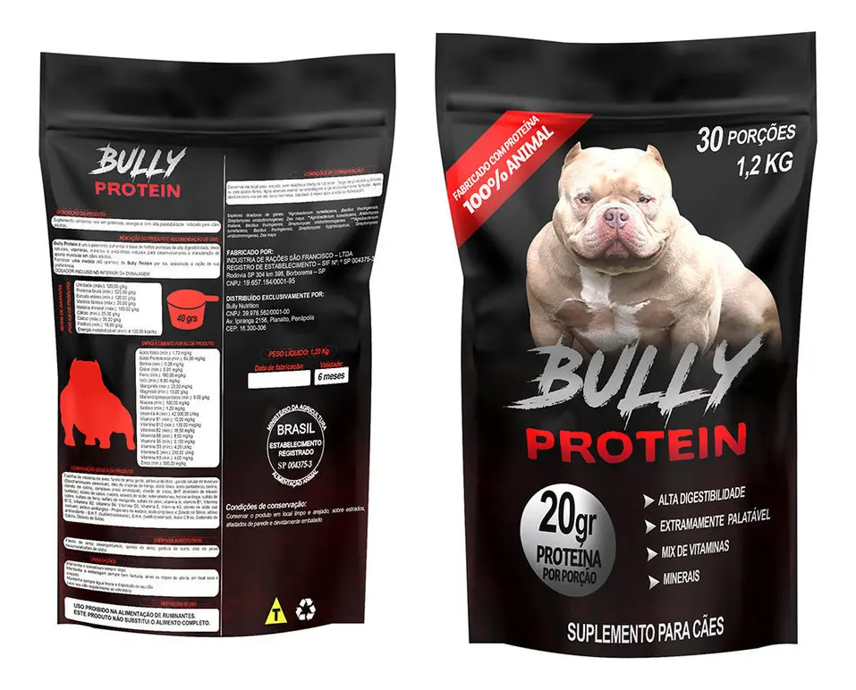 Ração Bully Lac 15kg + Suplemento Bully Protein 1,2kg |saude — foto 3