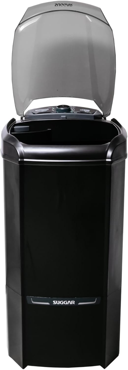 SUGGAR LAVADORA DE ROUPAS LAVAMAX ECO 10KG 110V PRETA LE1021PT — foto 4