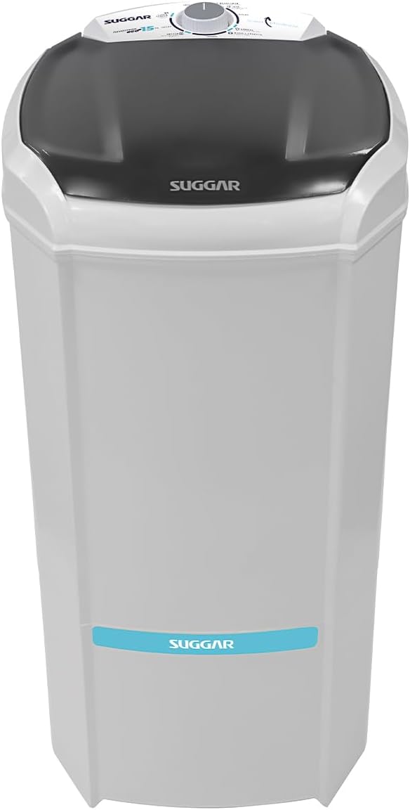 SUGGAR LAVADORA DE ROUPAS LAVAMAX ECO 15KG 110V BRANCA LE1521BR — foto 2