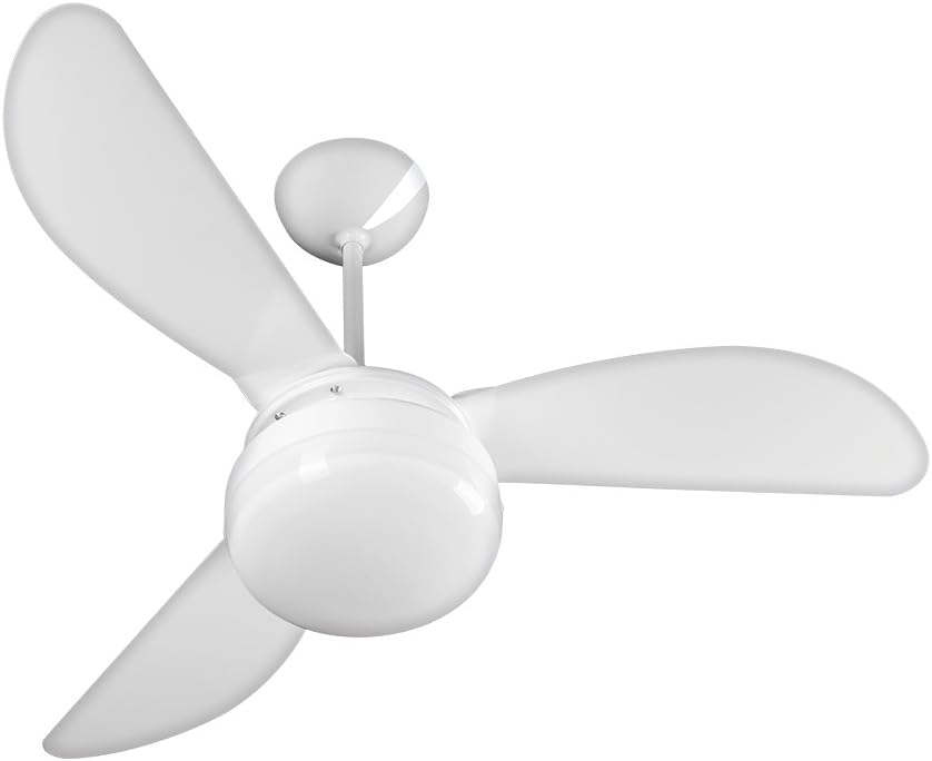 Ventilador de Teto com Lustre para 2 Lâmpadas