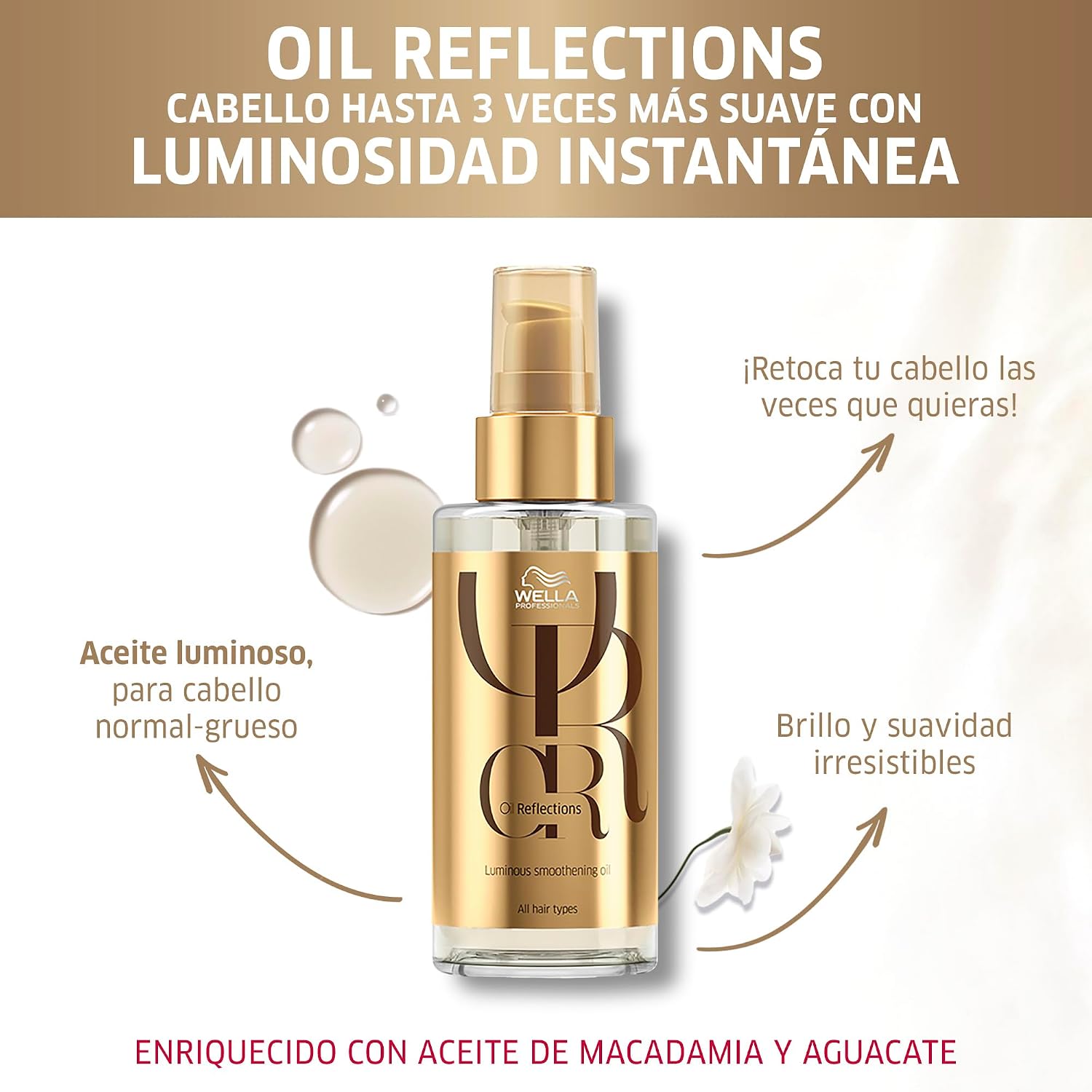 Wella Professionals Oil Reflections Óleo Capilar 100 ml — foto 2